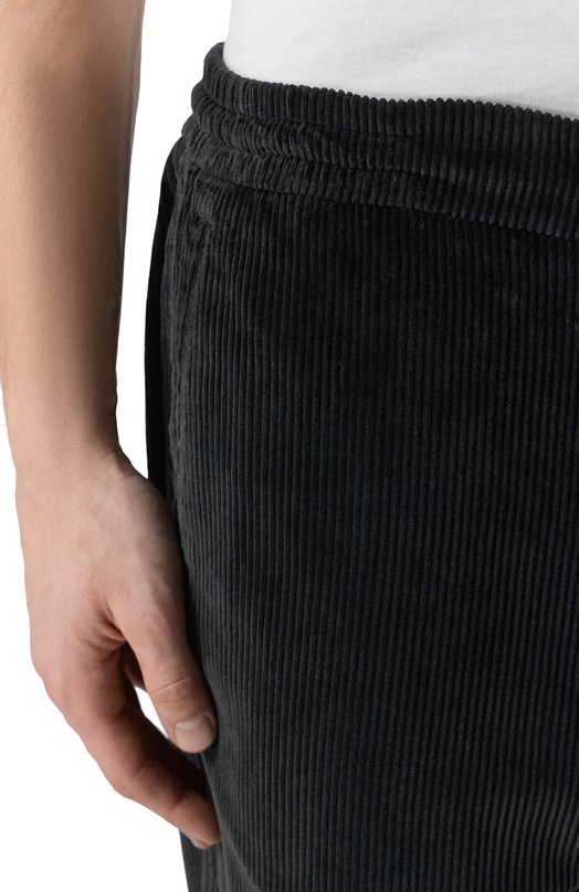 Вельветовые брюки Kiton UPLACRK0138H22 Чёрный  UPLACRK0138H22 Фото 5