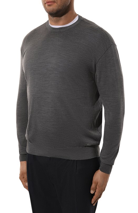 Шерстяной джемпер Paul&Shark C0P1047/3XL-6XL Серый  C0P1047/3XL-6XL Фото 3
