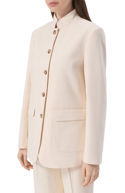 Хлопковый жакет 12 STOREEZ, арт. 137591, фото 3