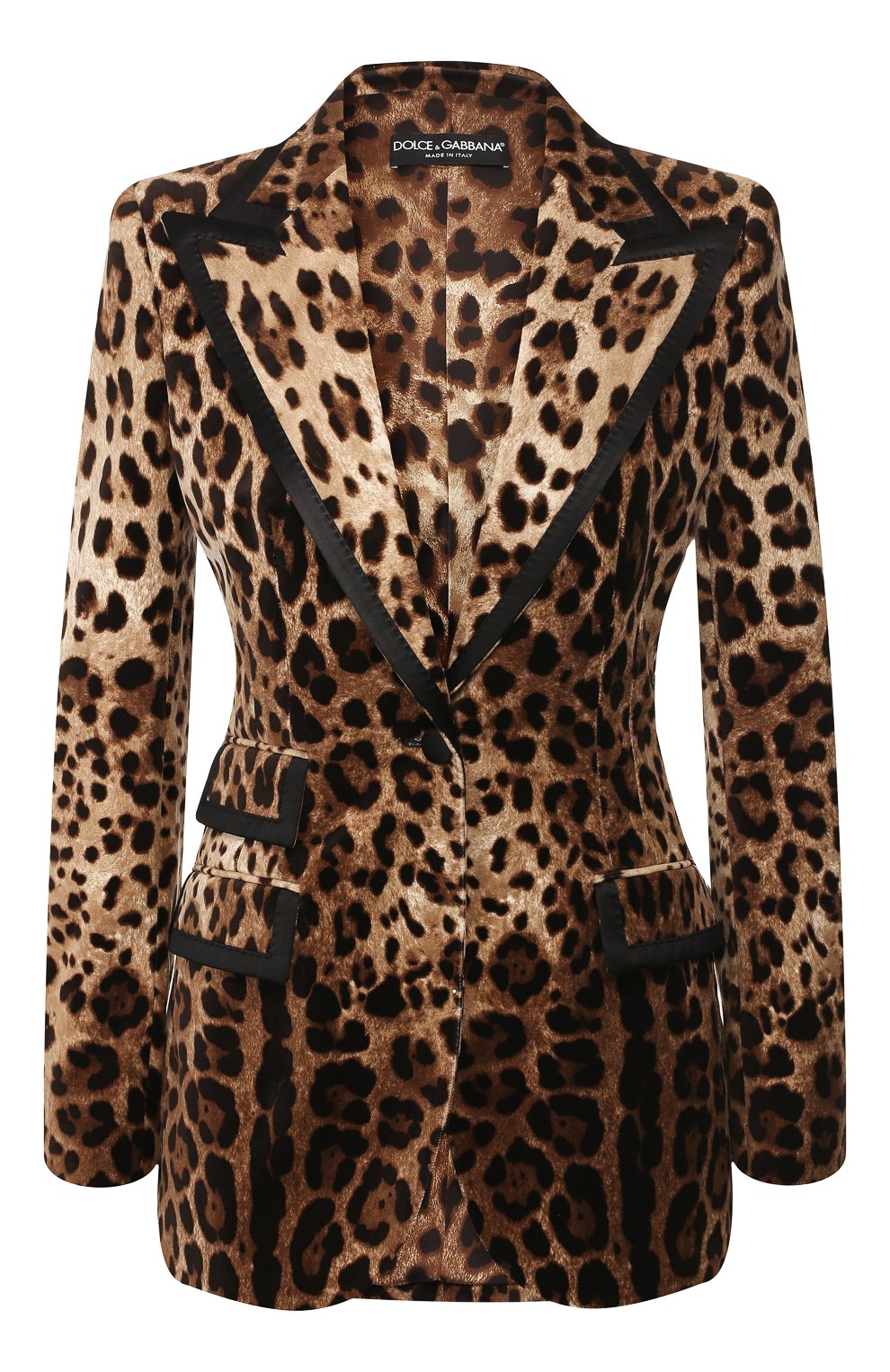 Жакет из смеси хлопка и шелка DOLCE & GABBANA, арт. F29CET/FSWBH, фото 1