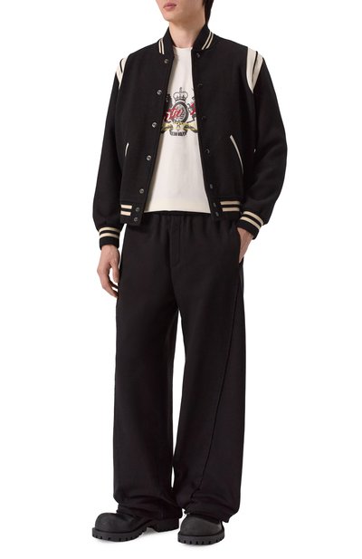 Хлопковая футболка PLANTA ROSA, арт. PR/T02/BLAZON-STRIKETHROUGH/280