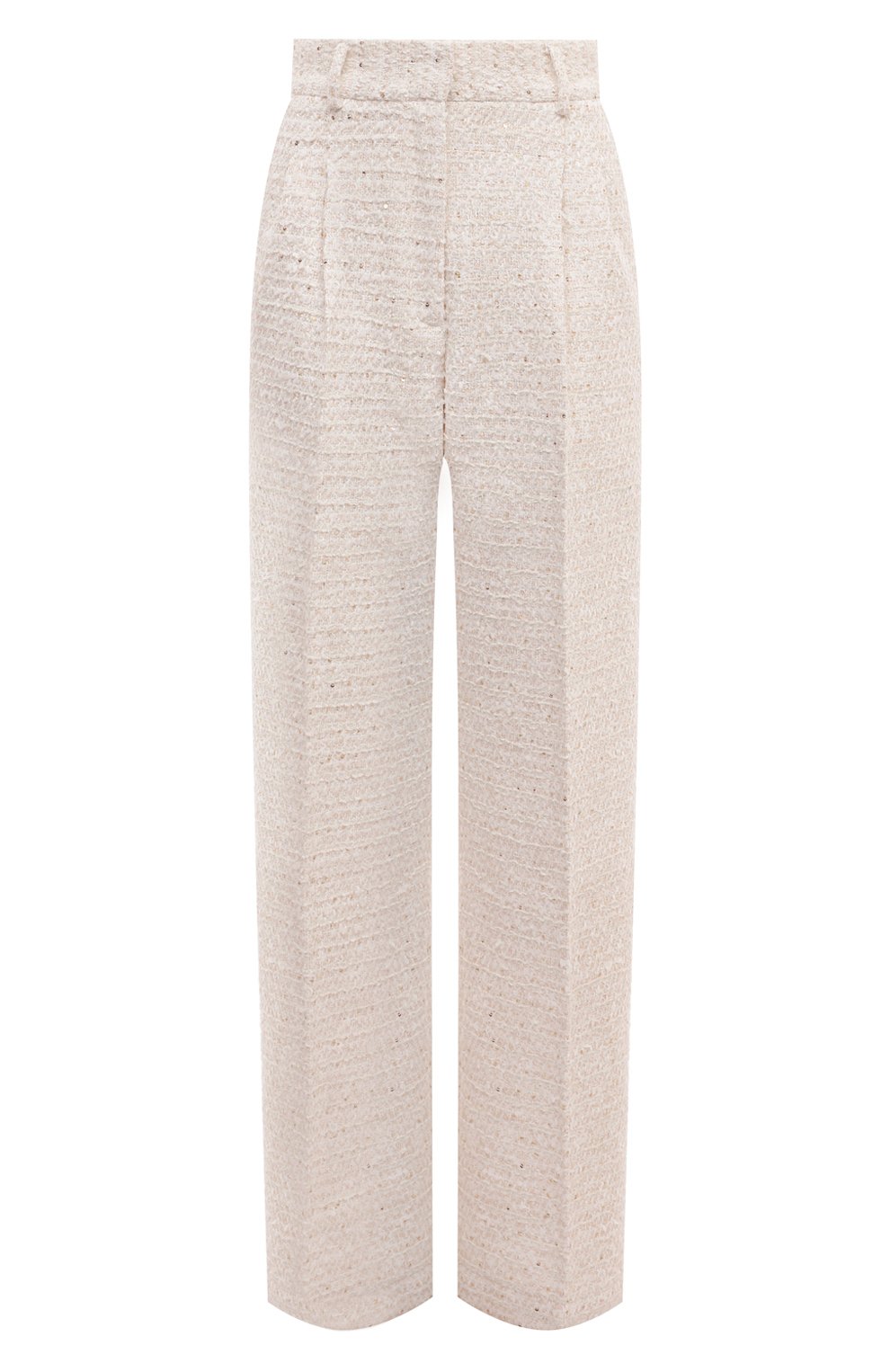 Хлопковые брюки SEVEN LAB бежевого цвета по цене 12600 руб., арт. SPT.02.114.158, фото 1 Хлопковые брюки SEVEN LAB, арт. SPT.02.114.158, фото 1