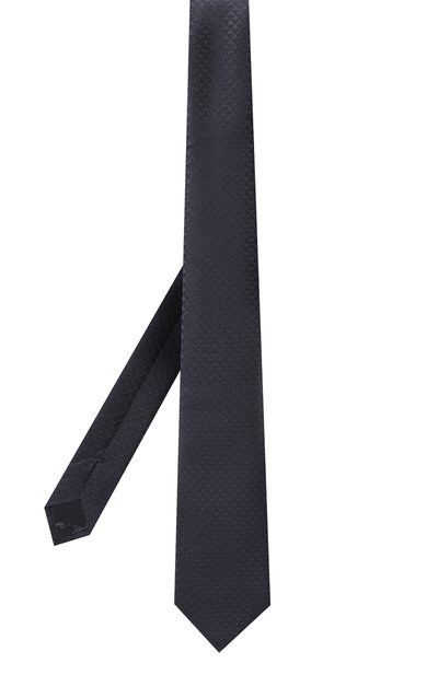 Шелковый галстук EMPORIO ARMANI синего цвета по цене 16650 руб., арт. 340075/CC113, фото 3 Шелковый галстук EMPORIO ARMANI, арт. 340075/CC113, фото 3