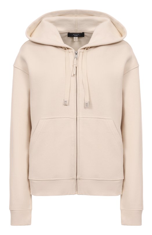 Хлопковая толстовка Weekend Max Mara CANE Бежевый CANE