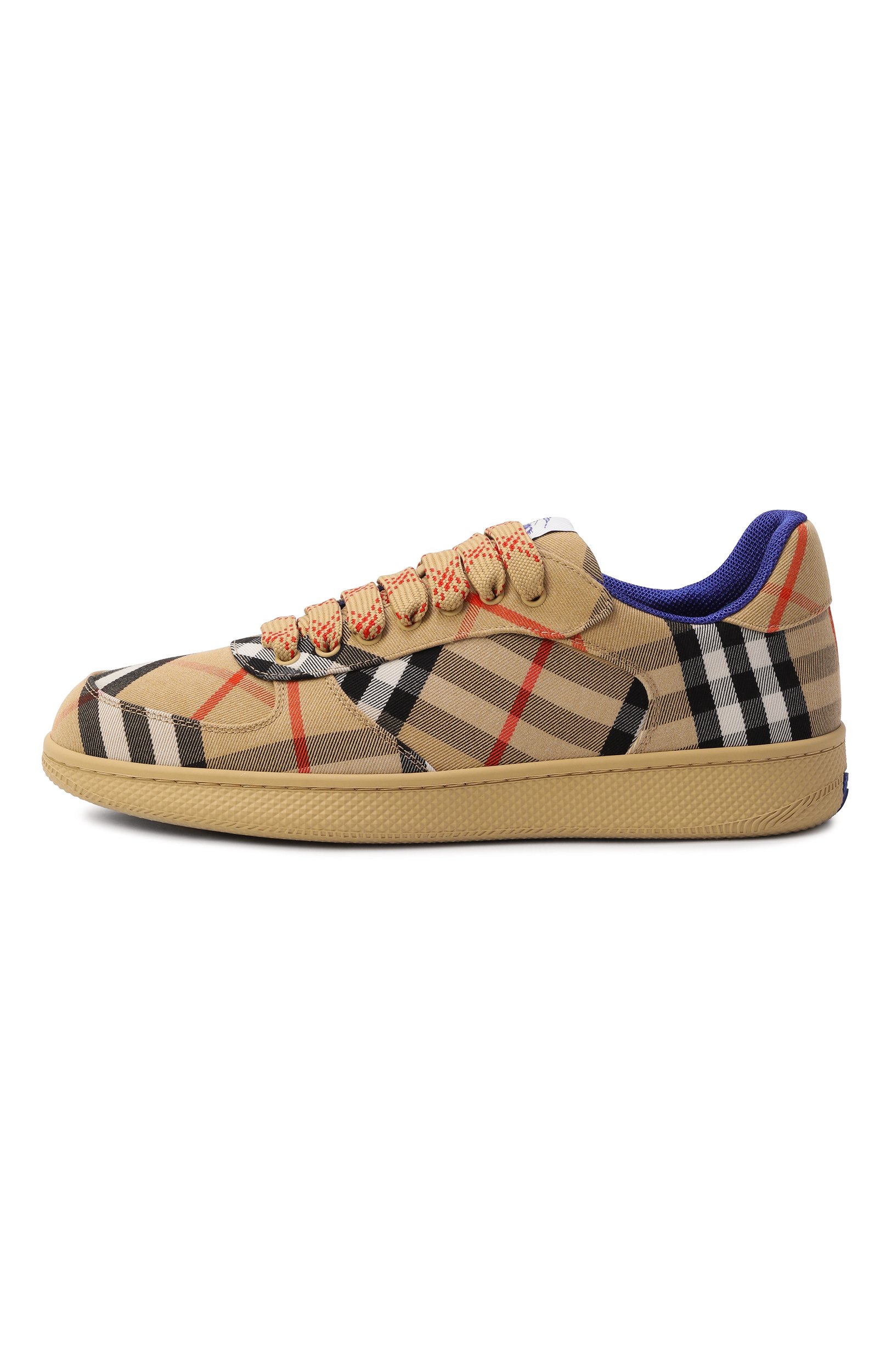 Текстильные кеды terrace BURBERRY, арт. 8095276, фото 3