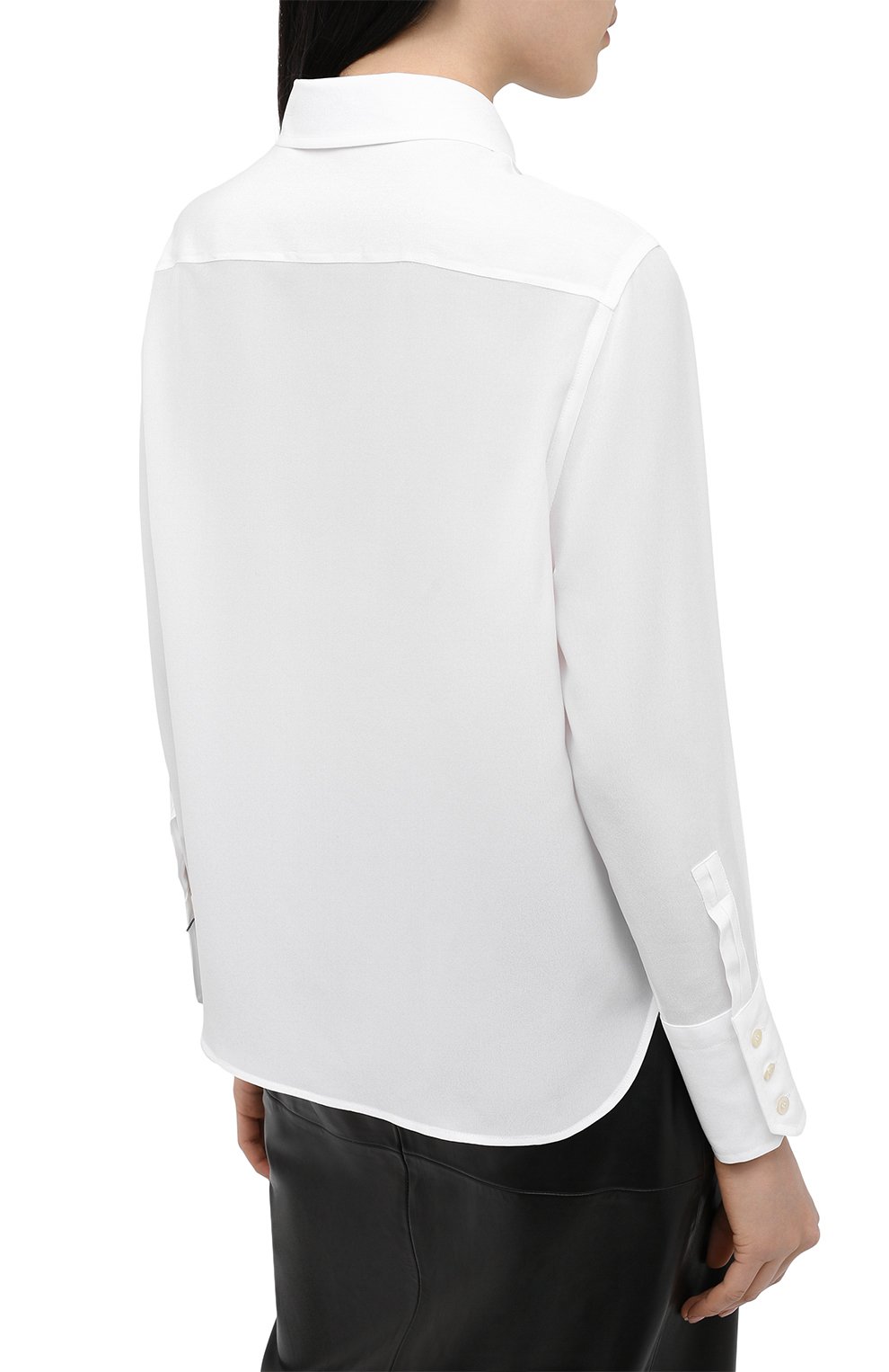 Шелковая рубашка SAINT LAURENT, арт. 626928/Y100W, фото 4