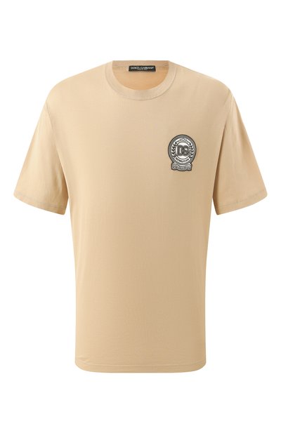 Мужская хлопковая футболка DOLCE & GABBANA, арт. G8PN9Z/G7NYE