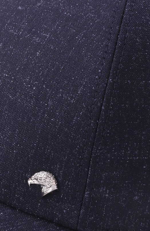 Бейсболка из шелка и кашемира Stefano Ricci MCV41SB26E/CE06HA Синий  MCV41SB26E/CE06HA Фото 4