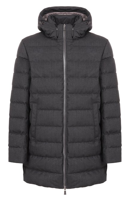 Мужская пуховик из шерсти и вискозы HERNO, арт. PI001399U/33529