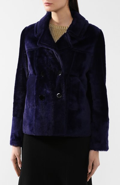 Шуба из овчины YVES SALOMON, арт. 9EYV60765MERL, фото 3