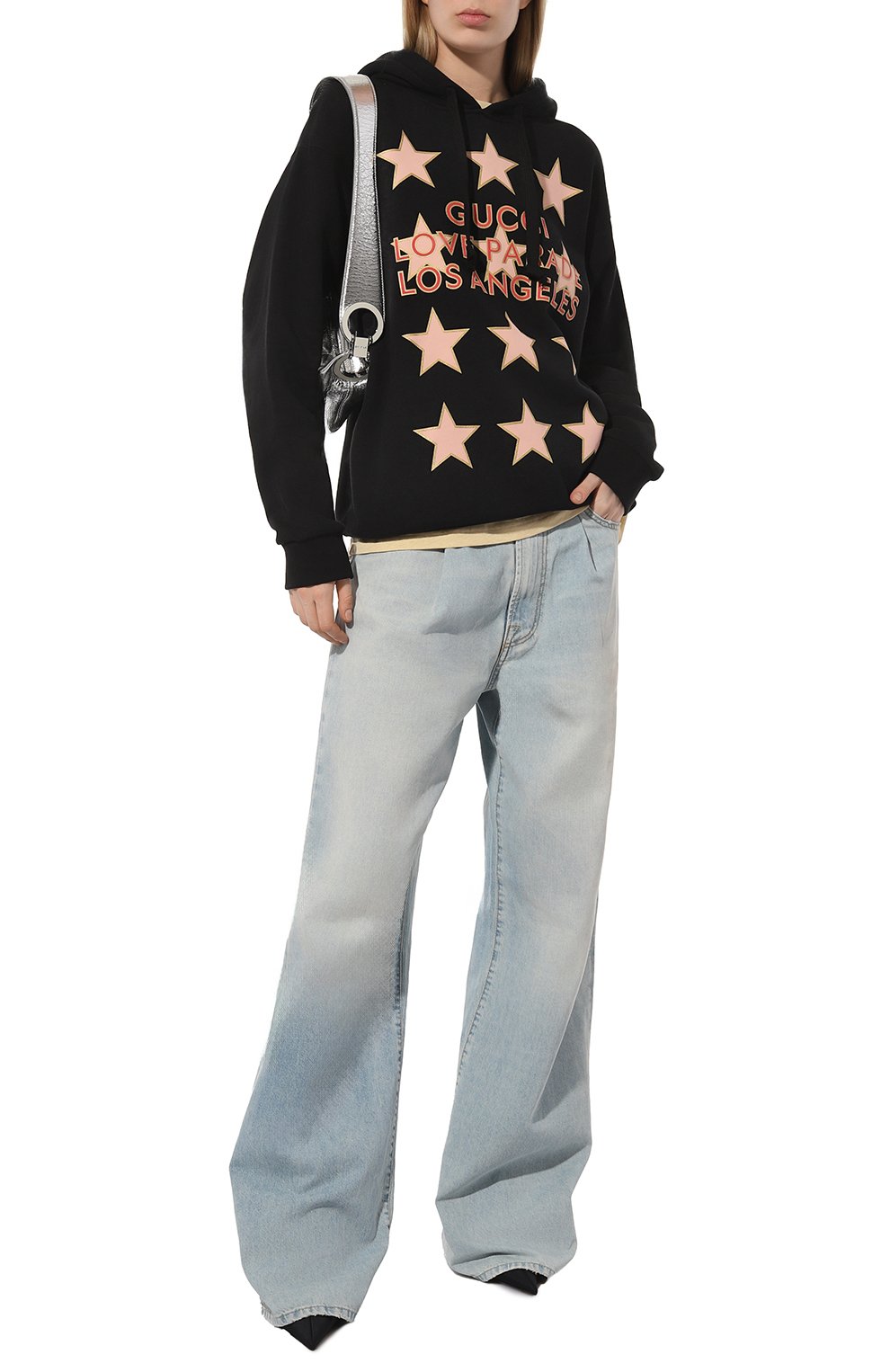 Хлопковое худи GUCCI, арт. 615061/XJEQ0, фото 2