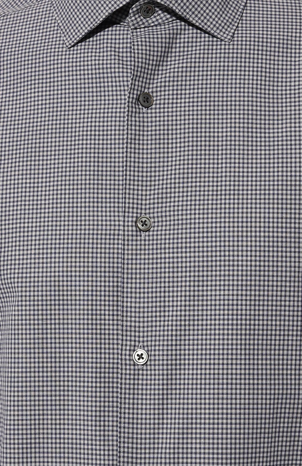 Хлопковая рубашка ZEGNA, арт. UCX02A6/SRF5, фото 5