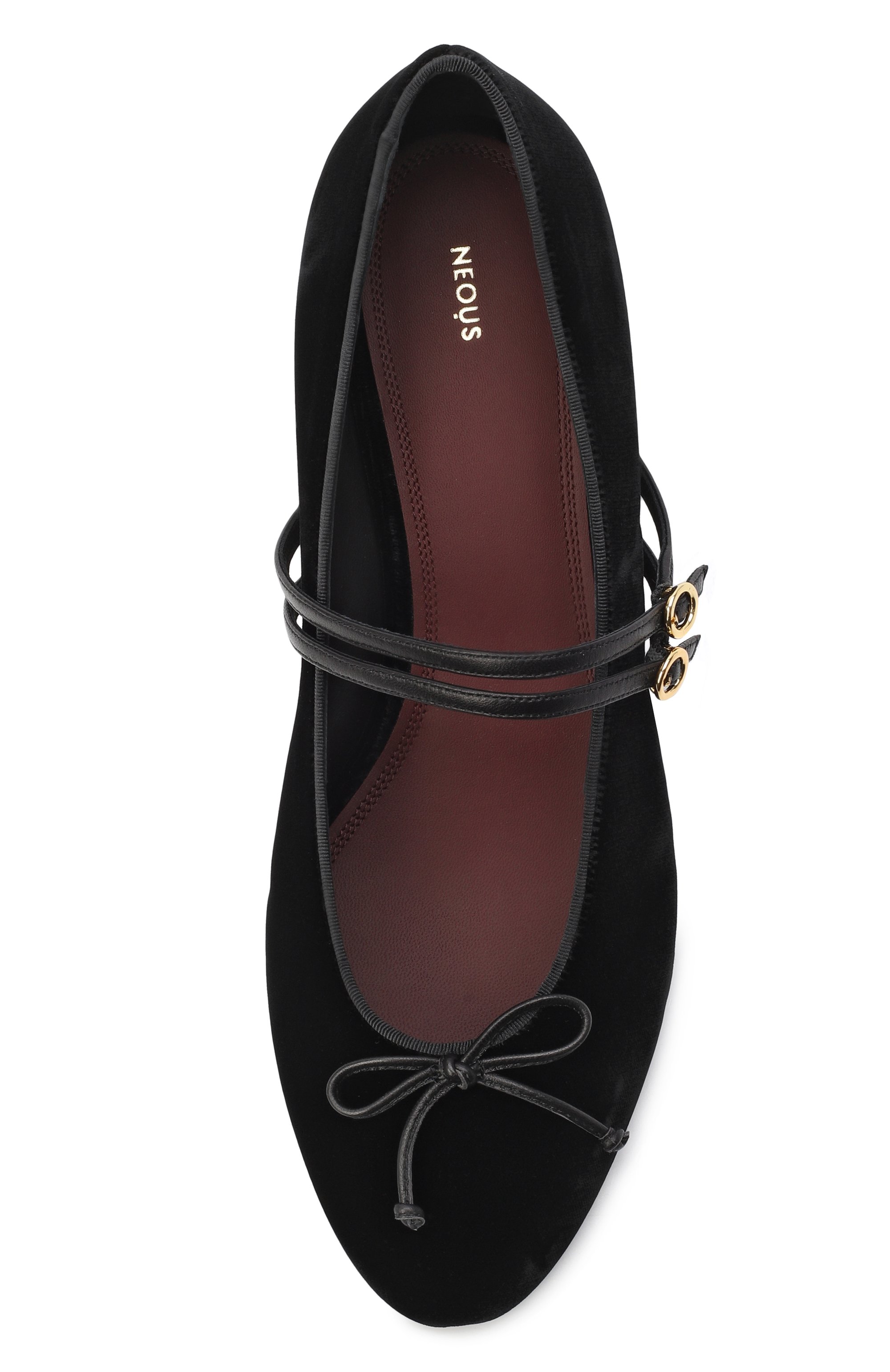 Бархатные туфли pha NEOUS, арт. 00500V01N01/VELVET/LEATHER, фото 6