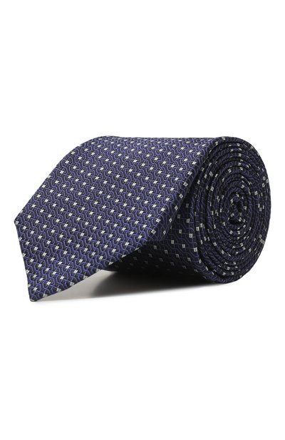 Мужской шелковый галстук CANALI, арт. 18/HJ04069