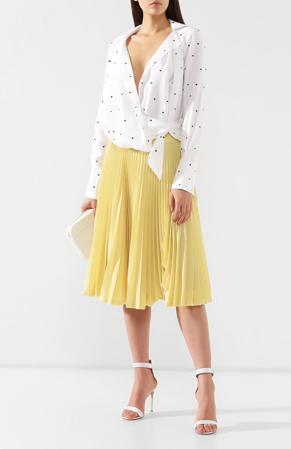 Блузка с запахом JACQUEMUS, арт. 191SH01/3211A, фото 2