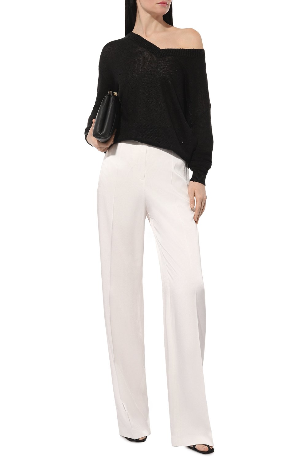 Пуловер изо льна и шелка BRUNELLO CUCINELLI, арт. M1000B1033, фото 2