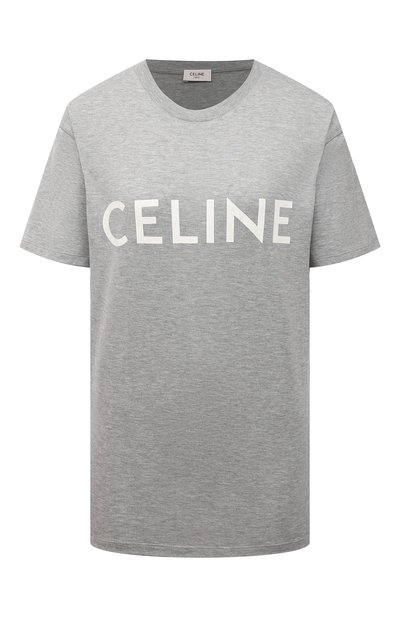Женская хлопковая футболка CELINE, арт. 2X764501F