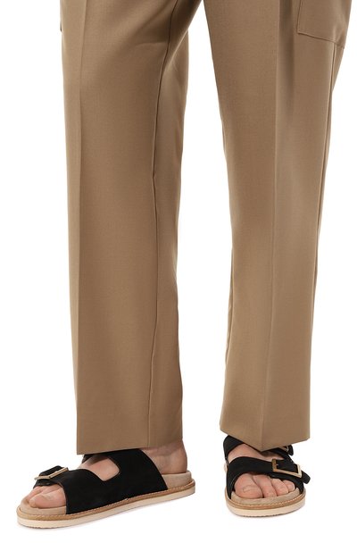 Замшевые шлепанцы urban BRUNELLO CUCINELLI, арт. MZUSILY235, фото 3