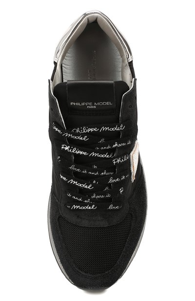 Кожаные кроссовки PHILIPPE MODEL, арт. TZLD WB05, фото 5