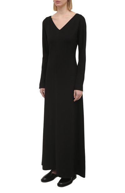 Платье THE ROW черного цвета по цене 89950 руб., арт. 5744K378, фото 3 Платье THE ROW, арт. 5744K378, фото 3