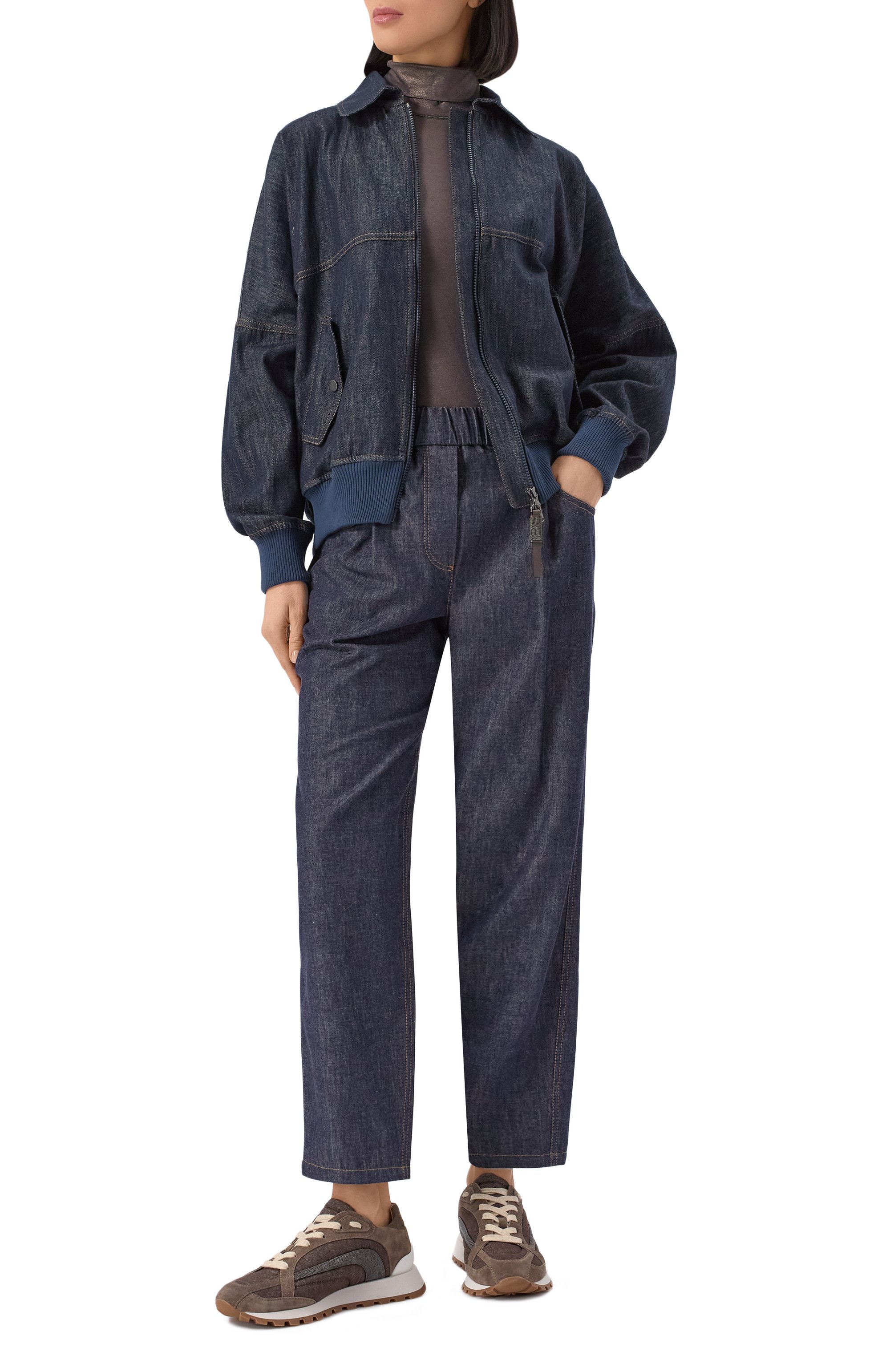 Джинсы BRUNELLO CUCINELLI, арт. MA782P5567, фото 2