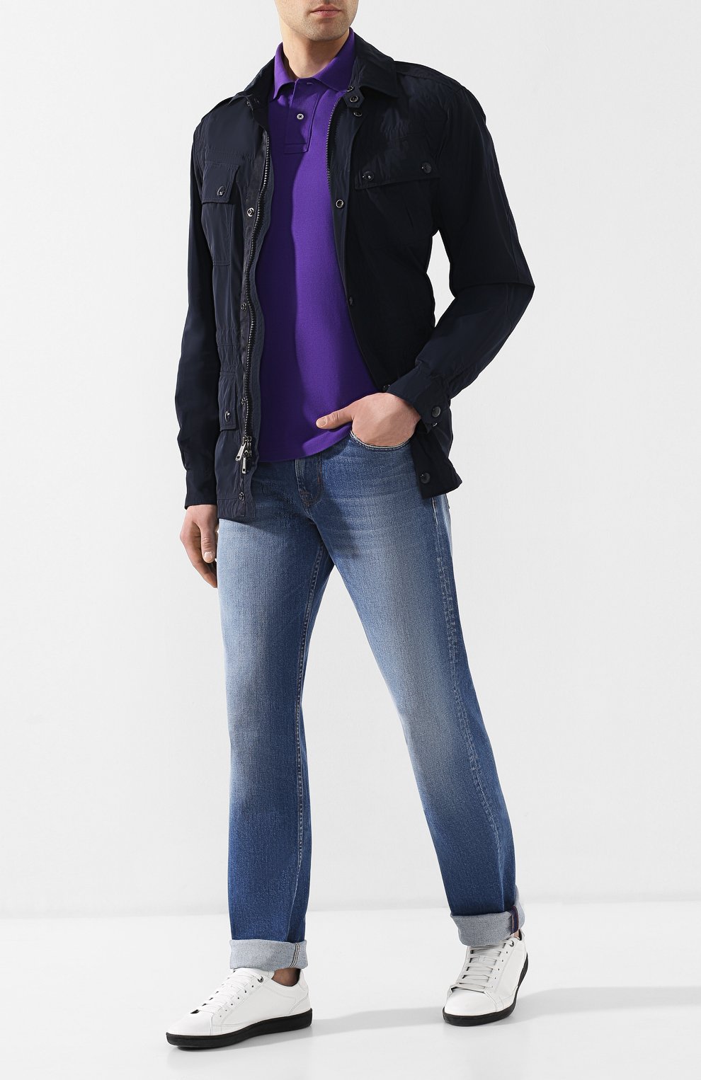 Хлопковое поло POLO RALPH LAUREN, арт. 710692227, фото 2