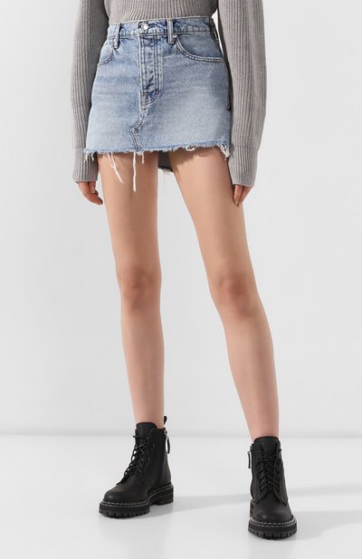 Джинсовая юбка ALEXANDER WANG, арт. 4DC2195523, фото 3