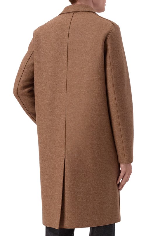 Шерстяное пальто Harris Wharf London CE9123MLK Бежевый  CE9123MLK Фото 4