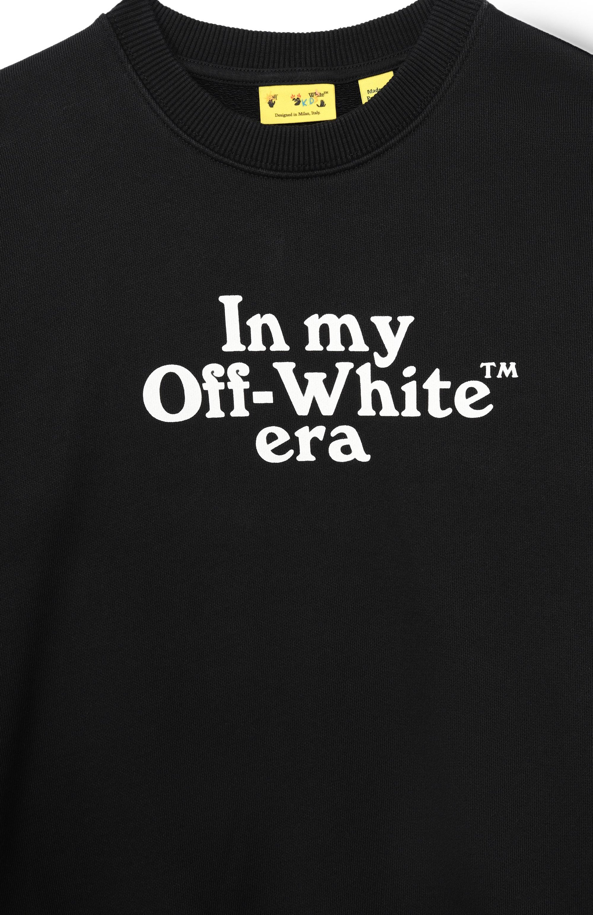 Хлопковый свитшот OFF-WHITE, арт. 0BBA001S26FLE006_001, фото 3