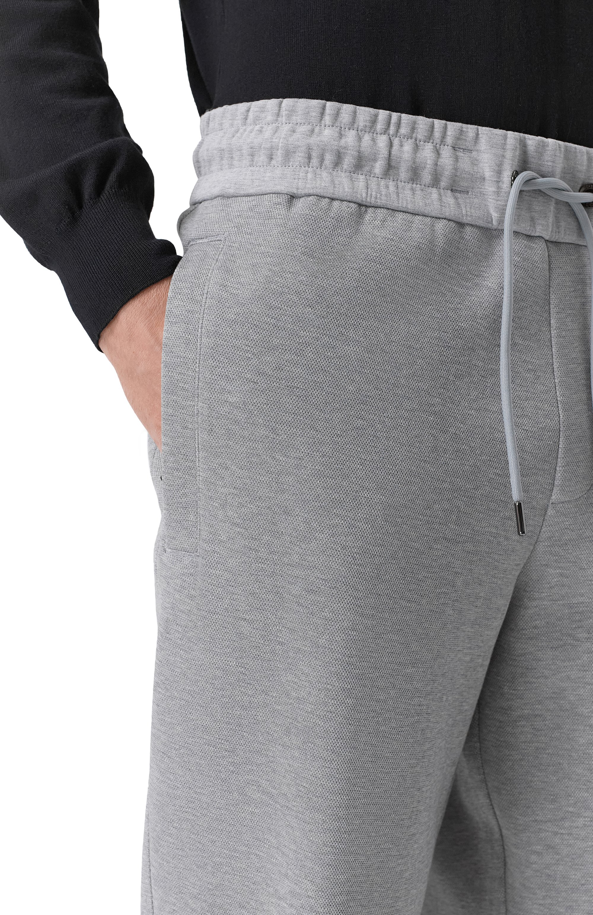 Хлопковые джоггеры BOSS, арт. 50532772, фото 5