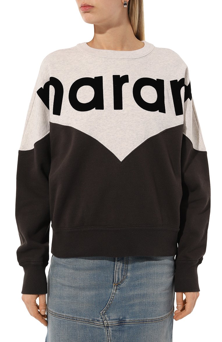 Хлопковый свитшот ISABEL MARANT ETOILE, арт. SW0006FA, фото 1