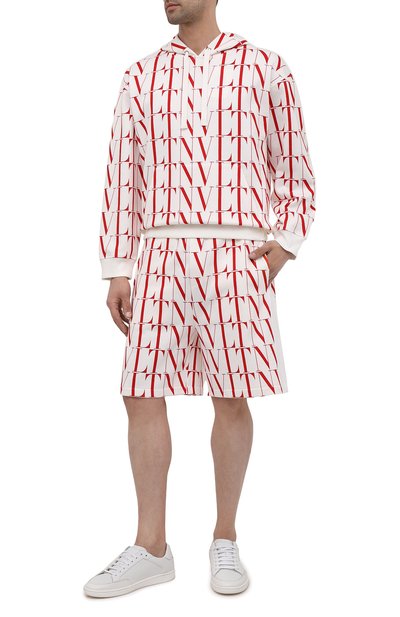 Хлопковые шорты VALENTINO, арт. WV3MD02Q7J2, фото 2