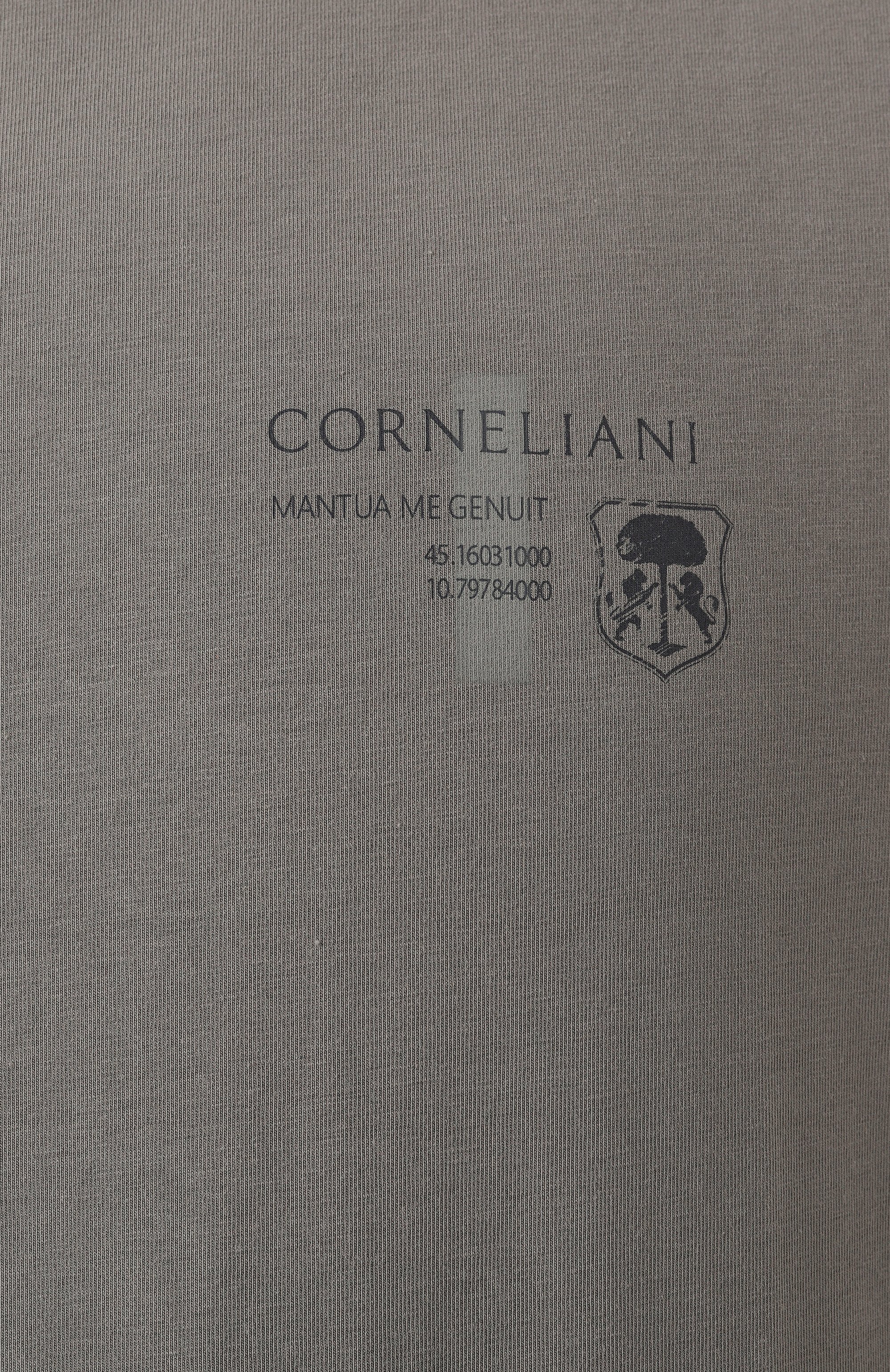 Хлопковая футболка CORNELIANI, арт. 25G580-2525058, фото 6