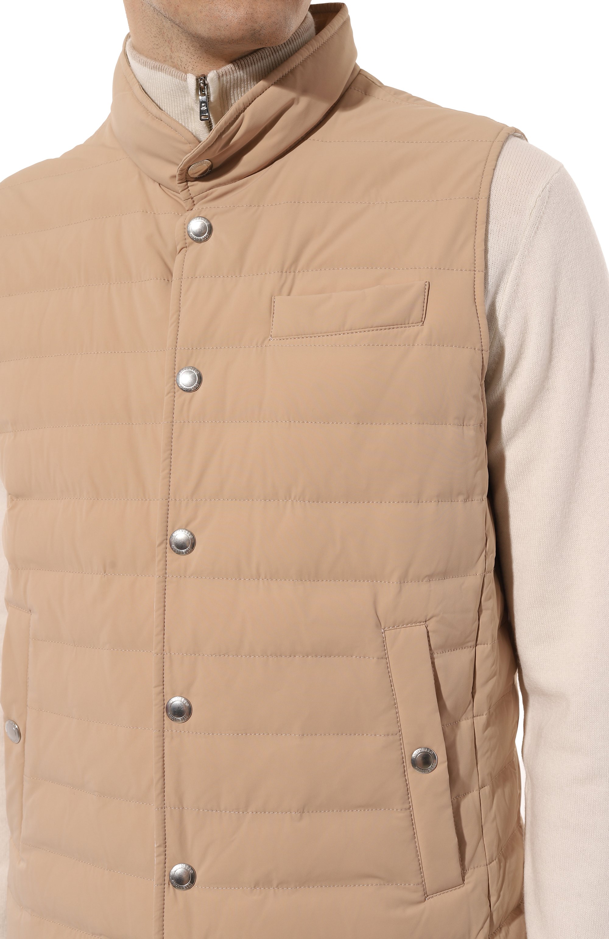 Пуховый жилет BRUNELLO CUCINELLI, арт. MM403B2217, фото 5