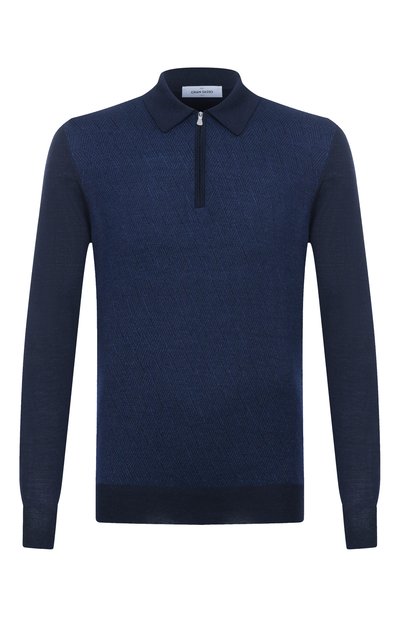 Мужская поло из шерсти и шелка GRAN SASSO, арт. 57137/13126