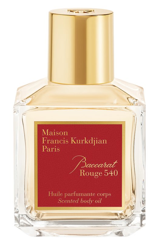 фото Парфюмированное масло для тела baccarat rouge 540 (70ml) maison francis kurkdjian