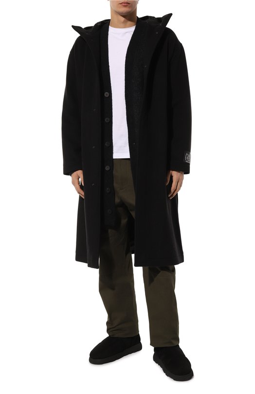 Текстильные сапоги Piumestudio Чёрный, фото 2