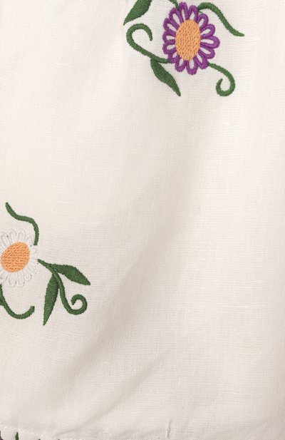 Шорты изо льна и хлопка STELLA MCCARTNEY, арт. TY6E19, фото 3