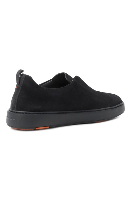 Замшевые кеды Cleanic Santoni MBCG219950CATSEY Синий  MBCG219950CATSEY Фото 5