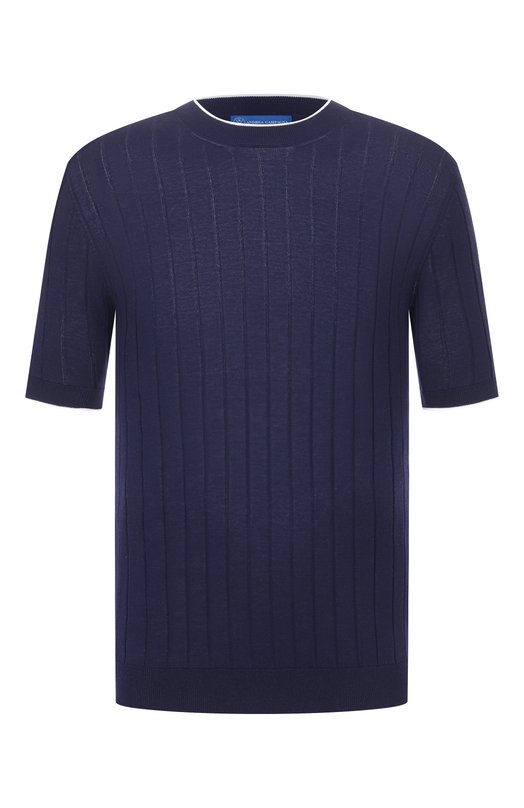 Хлопковый джемпер Andrea Campagna M5426-8035 Синий M5426-8035