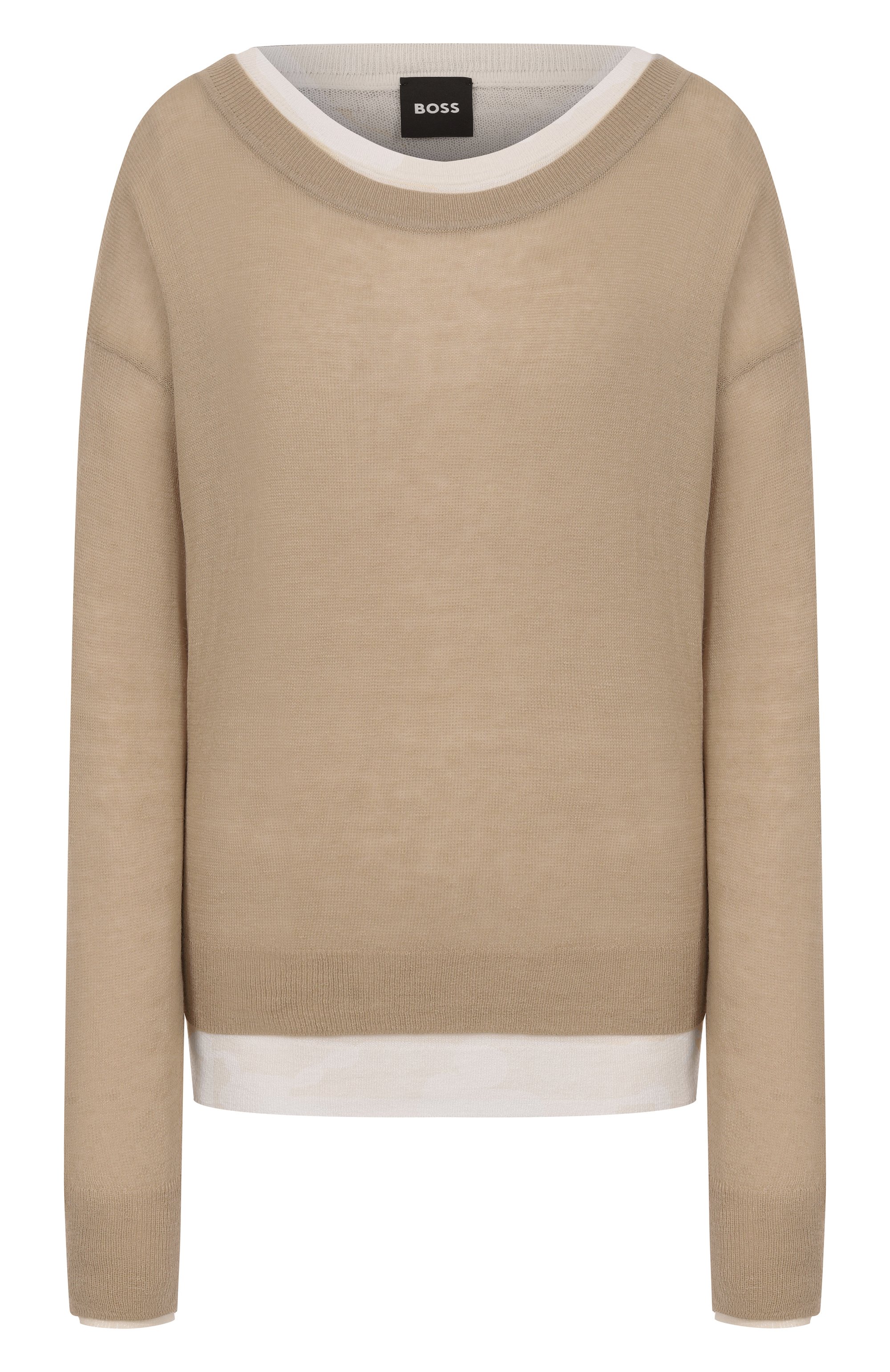 Шерстяной пуловер BOSS, арт. 50542875, фото 1