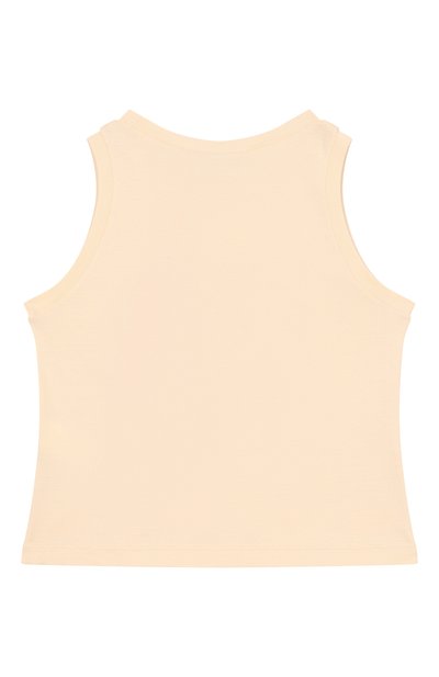 Хлопковая майка MAX&CO кремового цвета по цене 5990 руб., арт. MX0284/MX00T, фото 2 Хлопковая майка MAX&CO, арт. MX0284/MX00T, фото 2