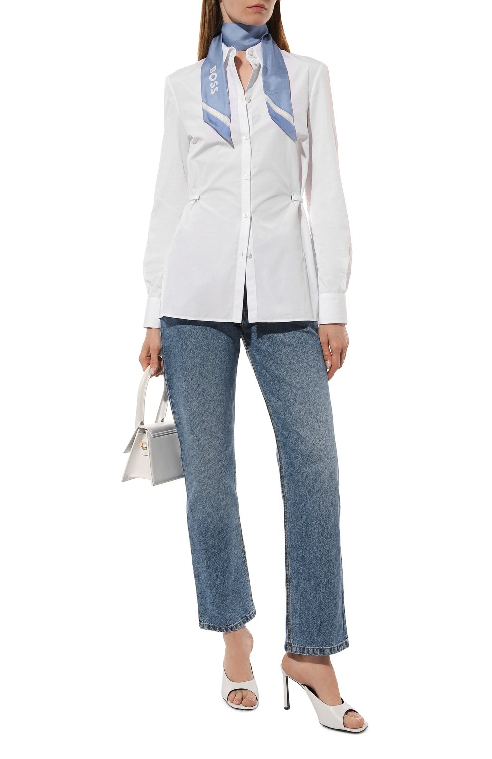 Шелковый шарф-твилли BOSS, арт. 50510776, фото 2