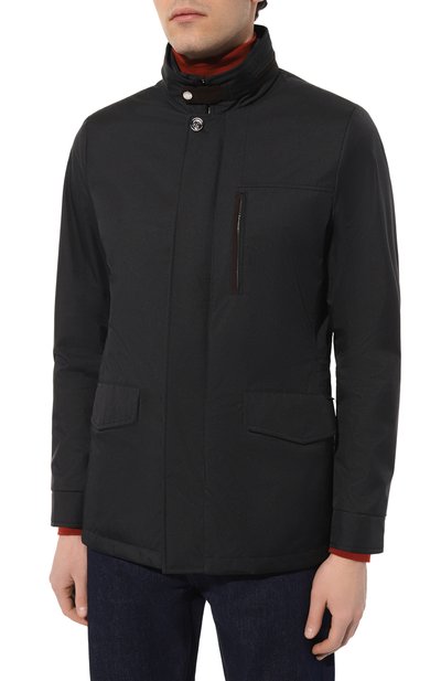 Пуховая куртка ford-gf MOORER темно-синего цвета по цене 206000 руб., арт. R0F-GF, фото 3 Пуховая куртка ford-gf MOORER, арт. R0F-GF, фото 3