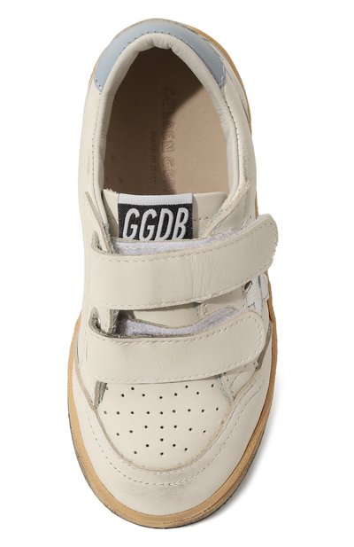 Кожаные кеды GOLDEN GOOSE DELUXE BRAND, арт. GJF00501.F005328, фото 4