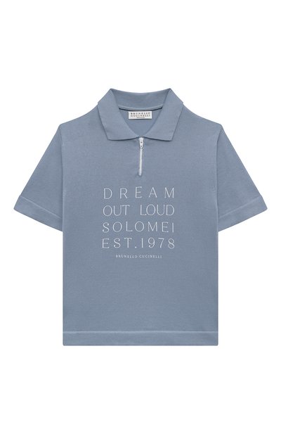 Хлопковое поло BRUNELLO CUCINELLI, арт. B29M13175A, фото 1