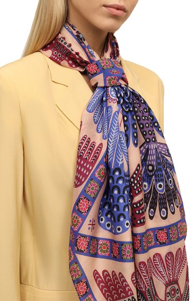 Шелковая шаль небеса GOURJI, арт. 91144937/55108, фото 2