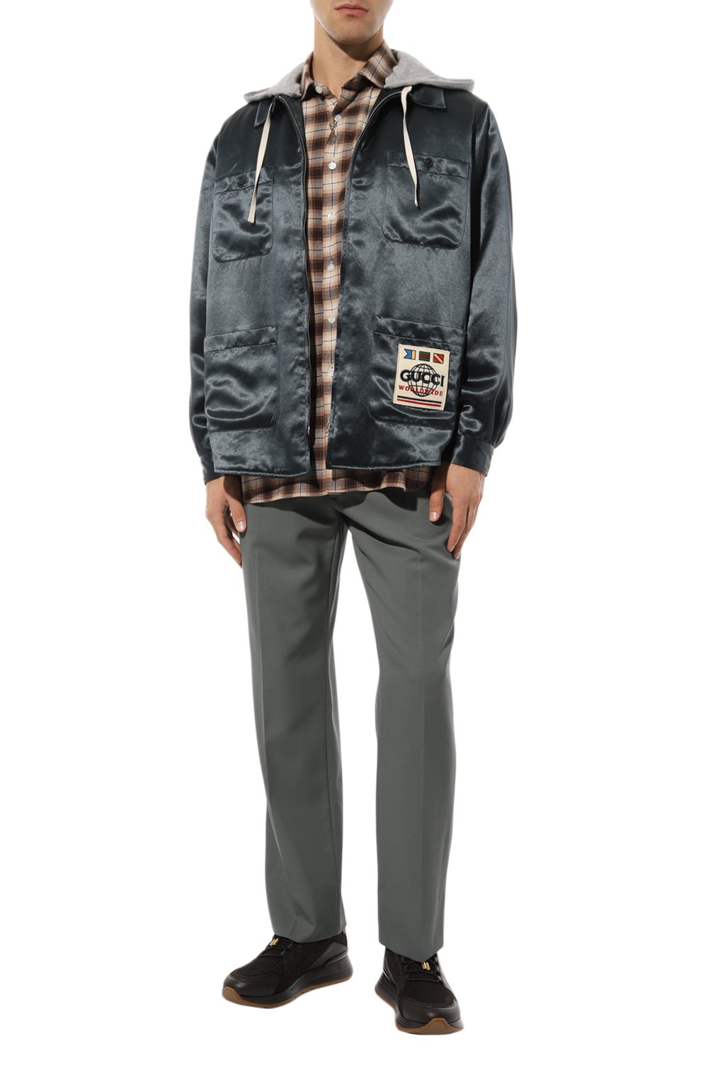 Комбинированные кроссовки STEFANO RICCI, арт. UV26EG6460/TSWY, фото 2