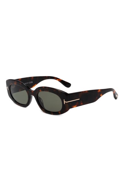 Женские солнцезащитные очки TOM FORD коричневого цвета, арт. TF1187 52N | Фото 1 (Нос: Не проставлено)