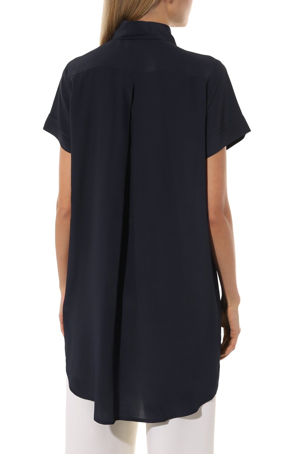 Блузка COLOMBO темно-синего цвета по цене 156500 руб., арт. CM00372, фото 4 Блузка COLOMBO, арт. CM00372, фото 4